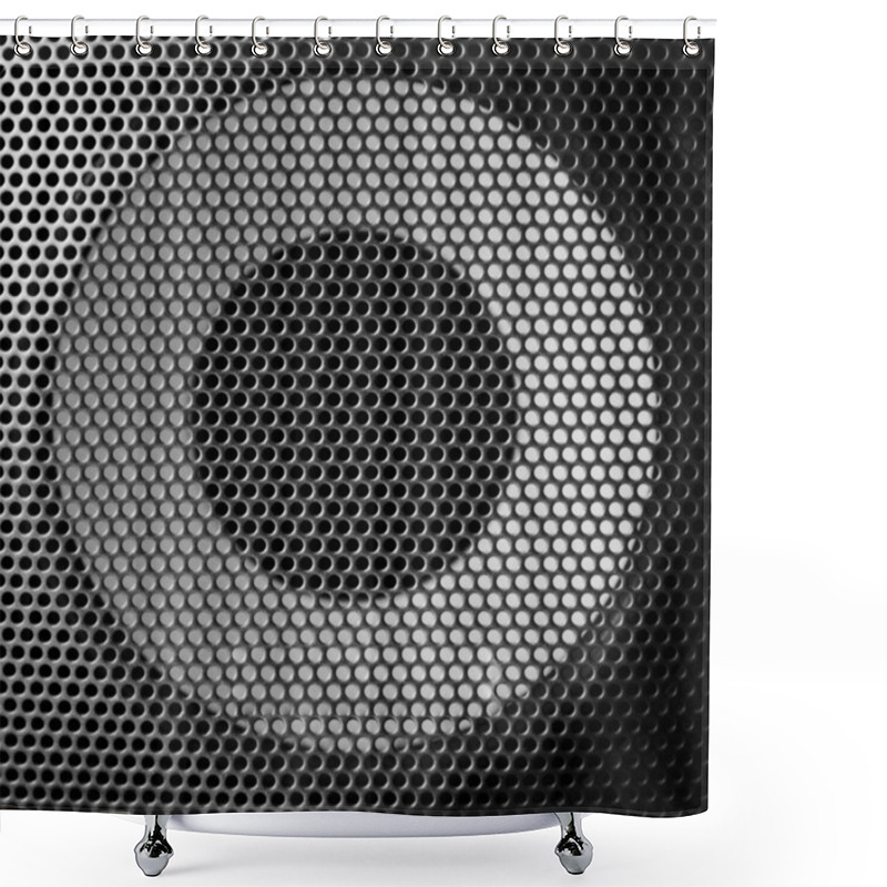 Personality  Loudspeaker Shower Curtains