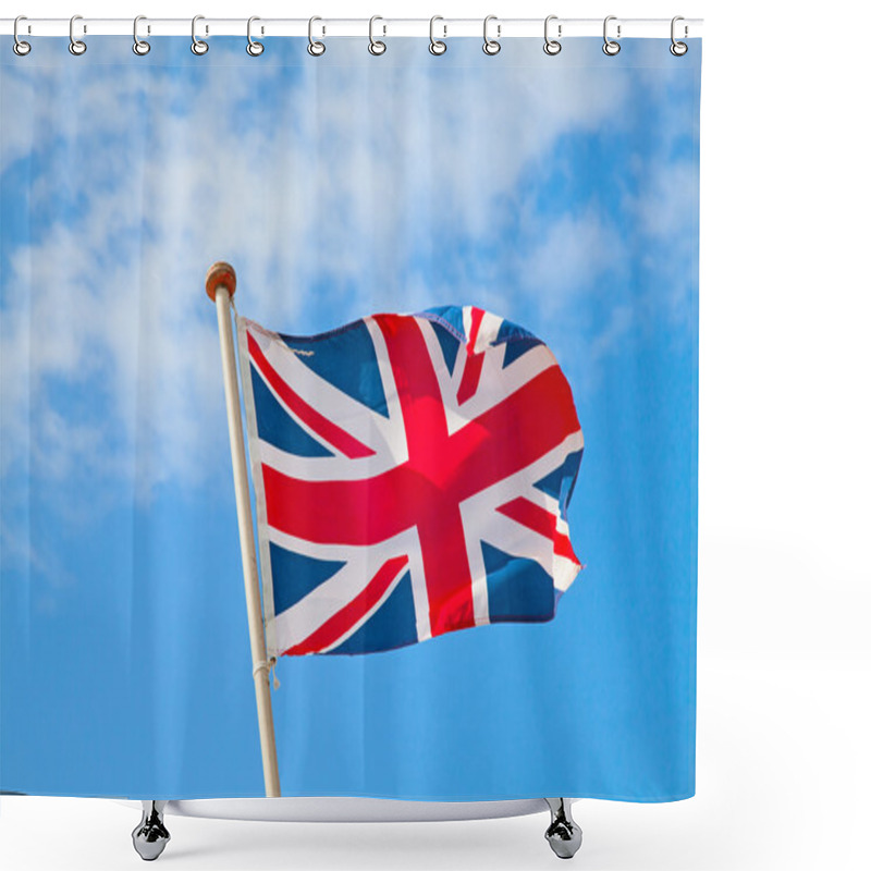 Personality  Flag In The Sky Shower Curtains