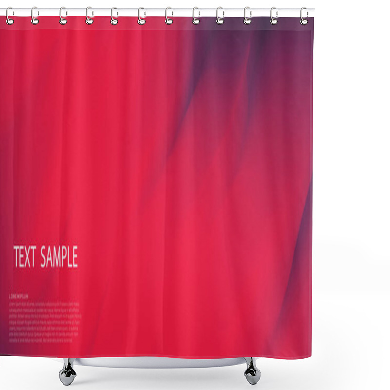 Personality  Abstract Pastel Red Gradient Background Ecology Concept For Your Graphic Design, Shower Curtains