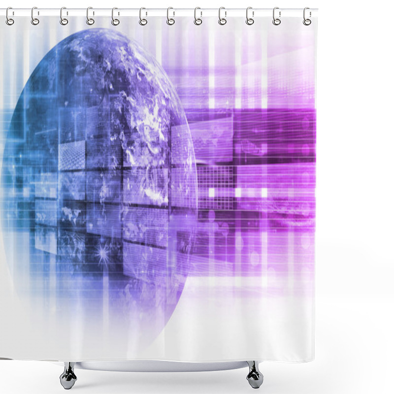 Personality  Data Analysis Shower Curtains