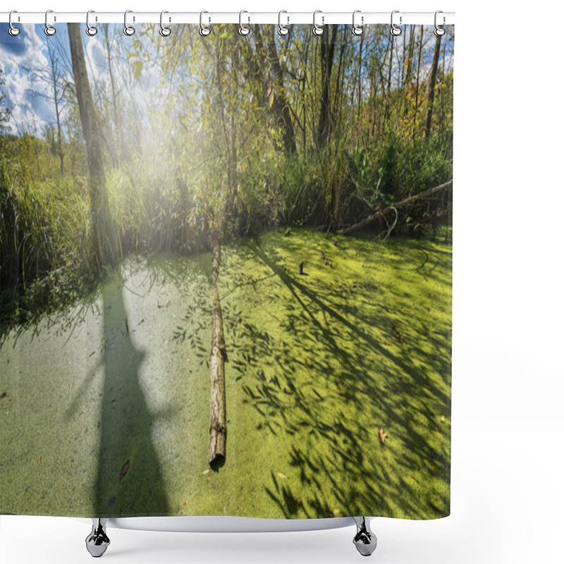 Personality  Protected Biostop In A Nature Reserve In The North Of Berlin   Shower Curtains