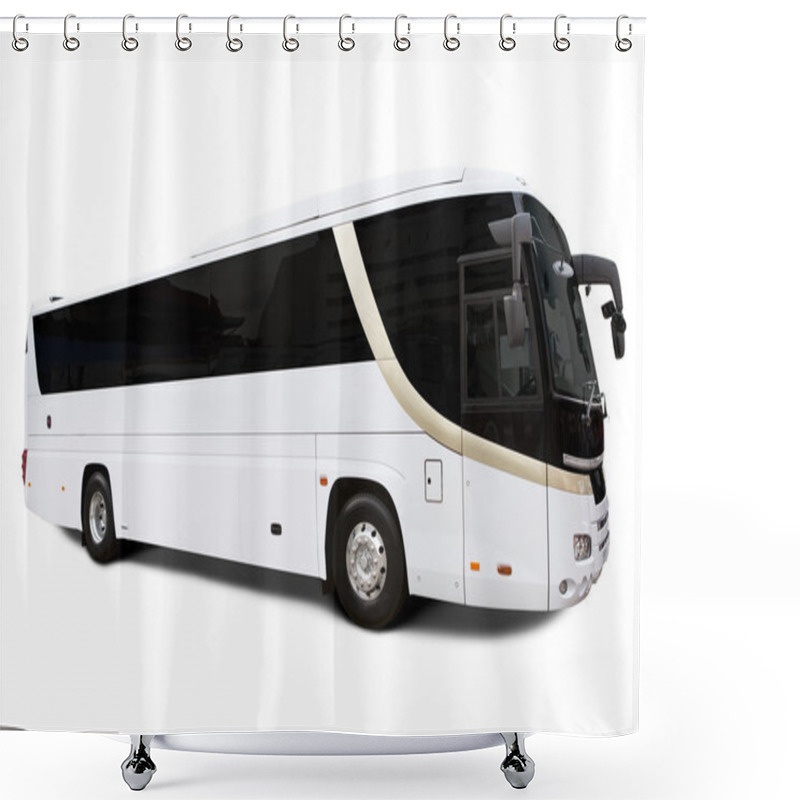 Personality  Bus Travel Shower Curtains