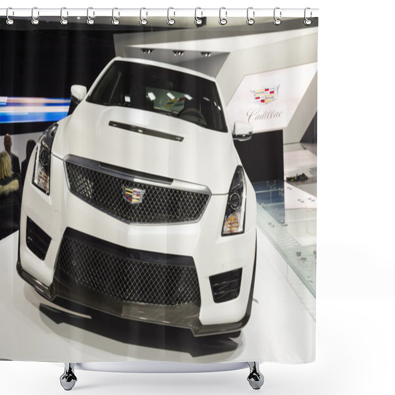 Personality  North American International Auto Show 2015 Shower Curtains