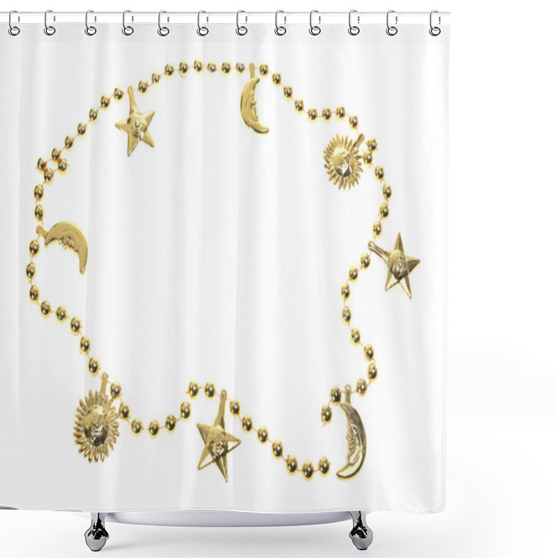 Personality  Necklace Shower Curtains