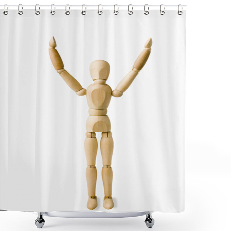 Personality  Artist's Figurine Shower Curtains