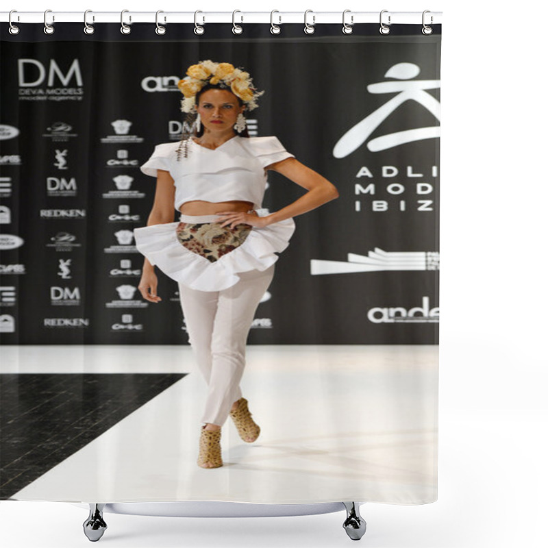 Personality  Adlib Ibiza Fashion Show 2014. Shower Curtains