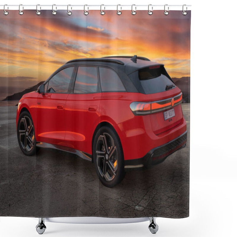 Personality  Volkswagen ID7 GTX Tourer Shower Curtains