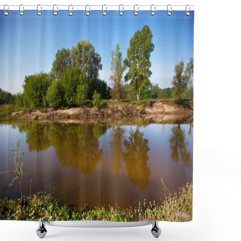 Personality  Summer River Shower Curtains