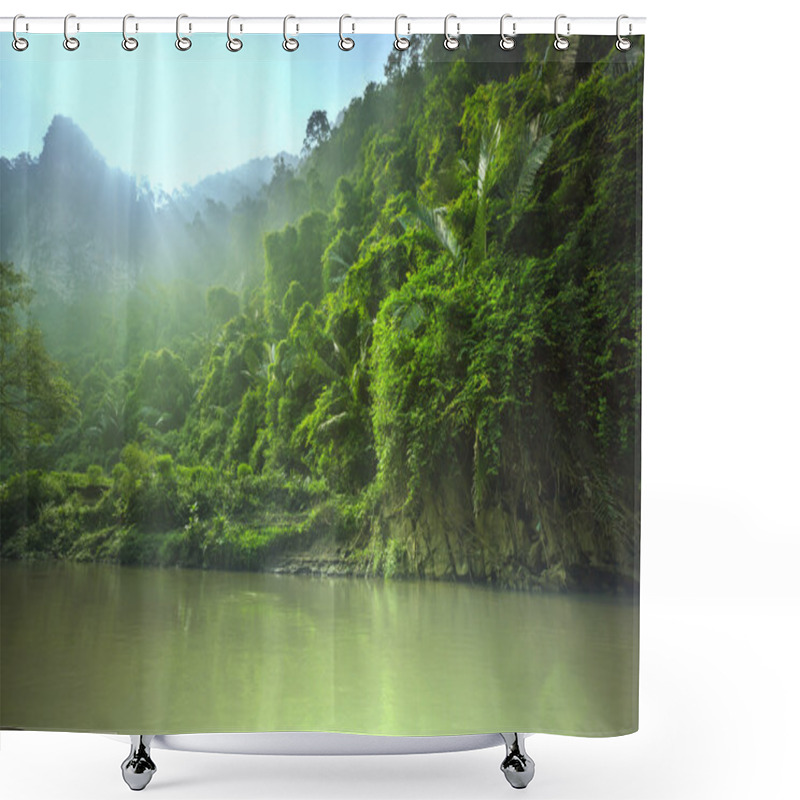 Personality  Jungle Shower Curtains