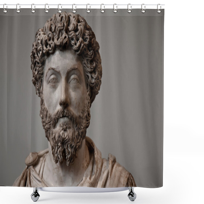 Personality  Marcus Aurelius Shower Curtains