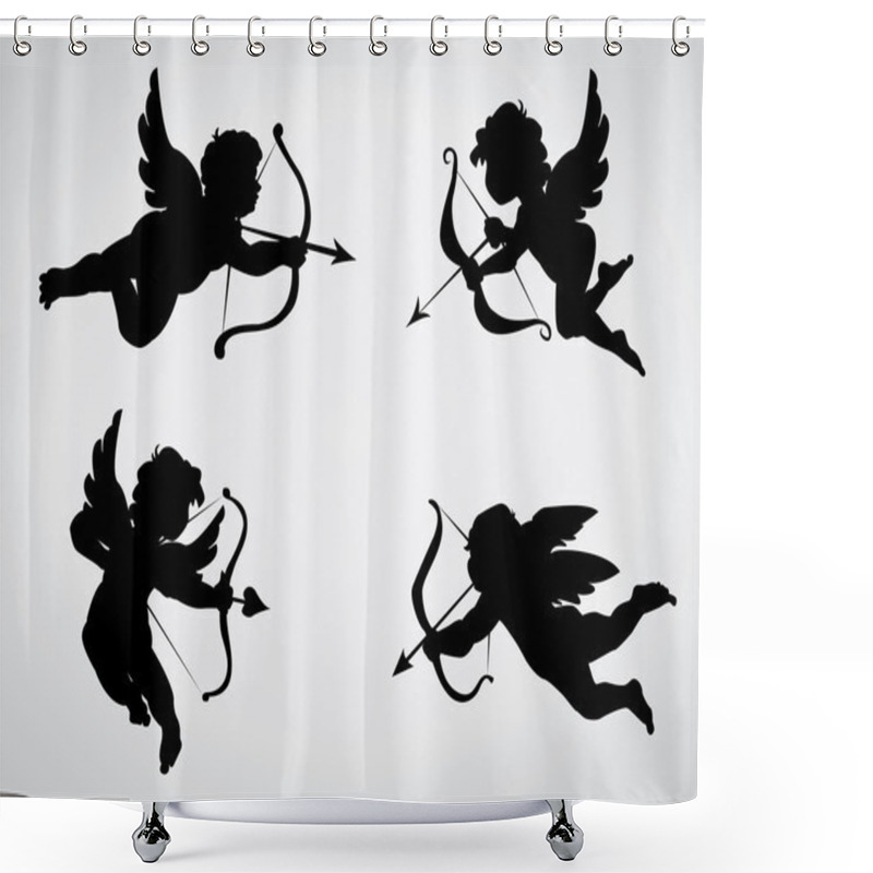 Personality  Cupids Shower Curtains