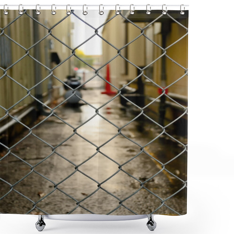 Personality  The Fence Shower Curtains