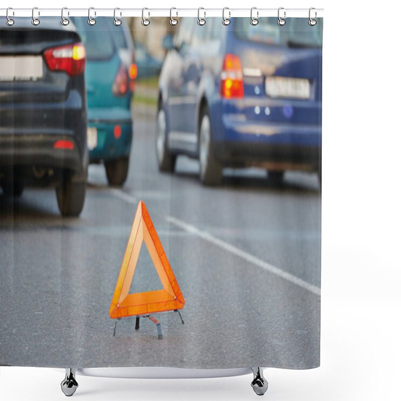 Personality  Automobile Car Crash Collision Shower Curtains