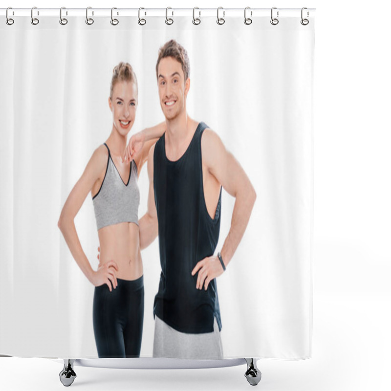 Personality  Fit Couple Shower Curtains