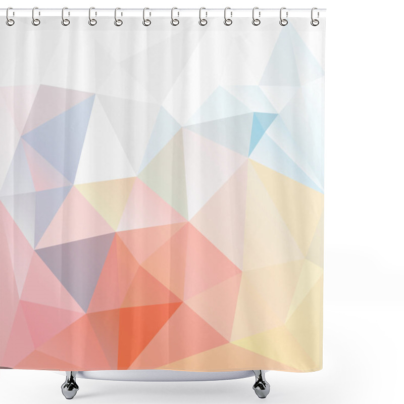 Personality  Abstract Background Shower Curtains