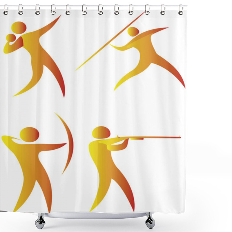 Personality  Sports Collection Shower Curtains