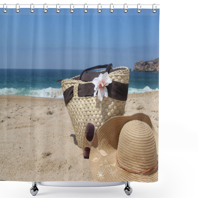 Personality  Beach Items Shower Curtains