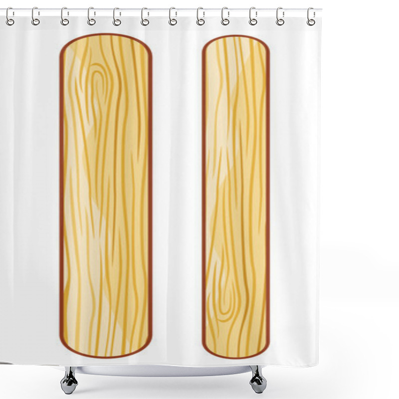 Personality  Ice Cream Sticks Shower Curtains