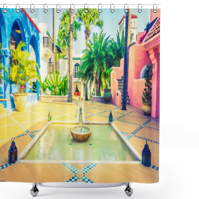 Personality  Architecture Morocco Style Shower Curtains