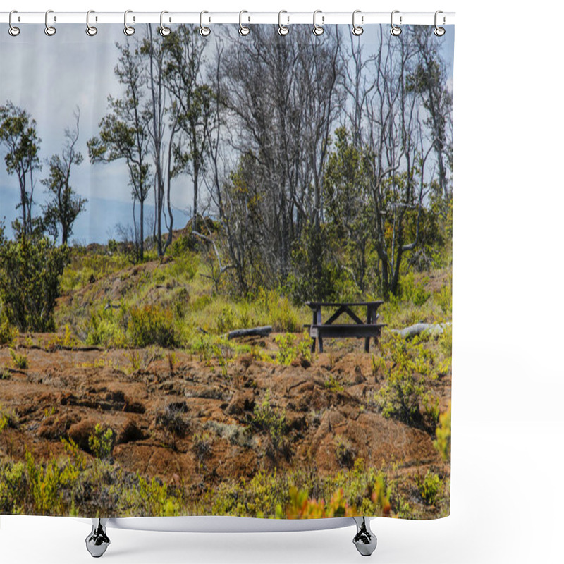 Personality  Kulanaokuaiki Campground In Hawaii Volcanoes National Park In Hawaii, United States Shower Curtains