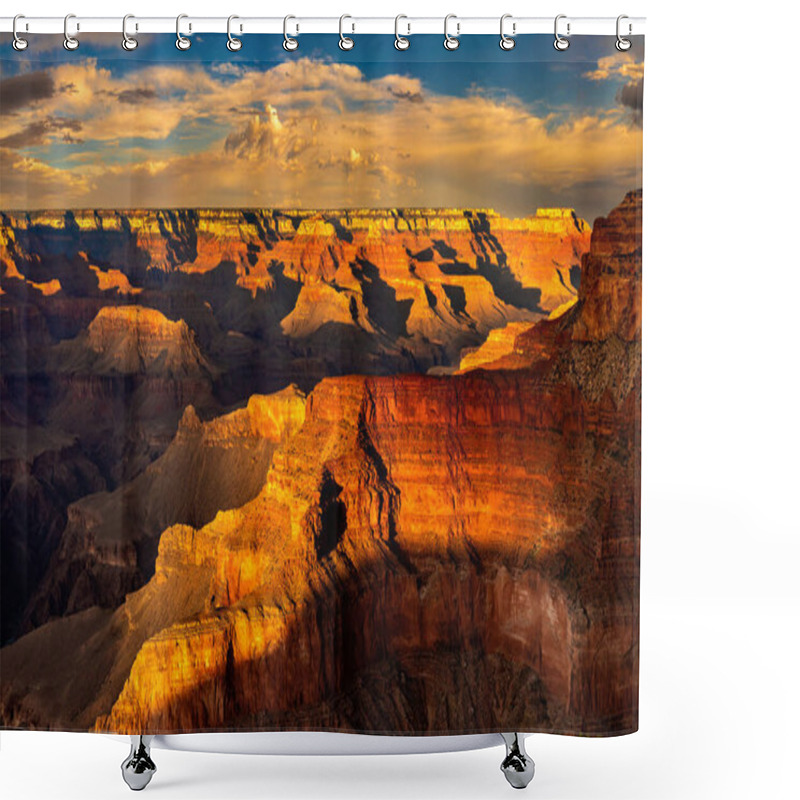 Personality  Grand Canyon National Park At Sunset, Arizona, USA Shower Curtains