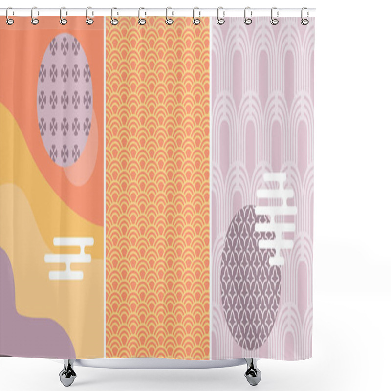 Personality  Abstract Art With Ornate Elements. Shower Curtains