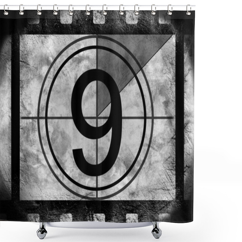 Personality  Film Countdown 9 Shower Curtains