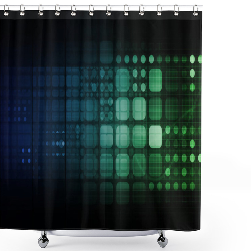 Personality  Emerging Technologies Shower Curtains