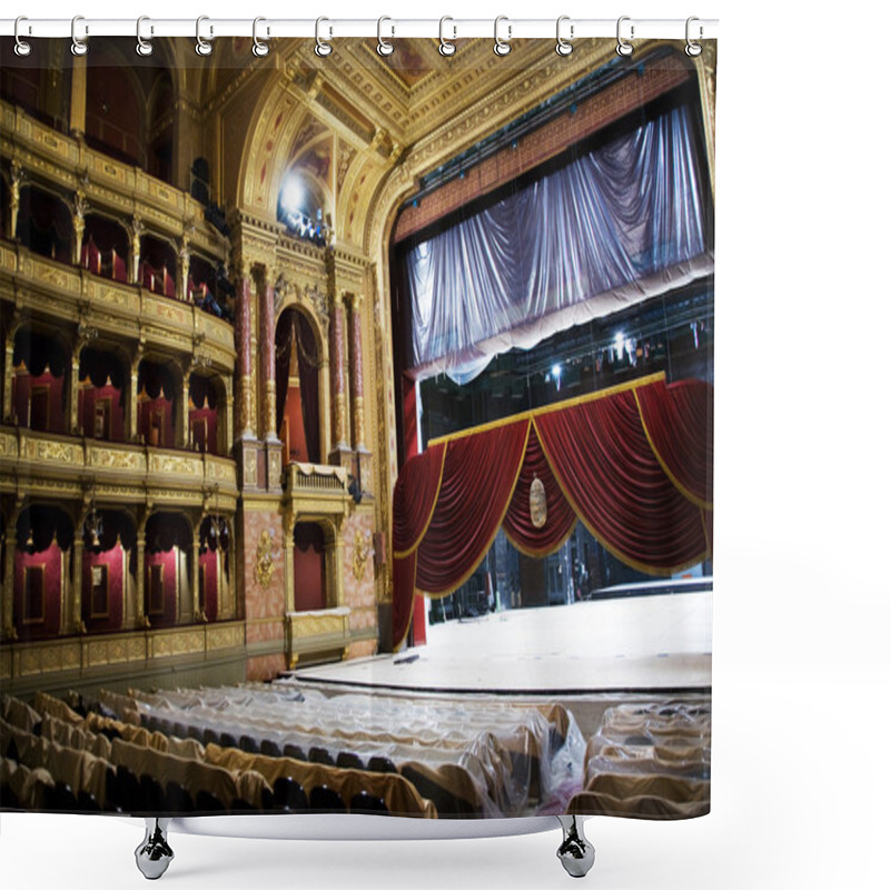 Personality  Old State Opera Opera House In Budapest Shower Curtains