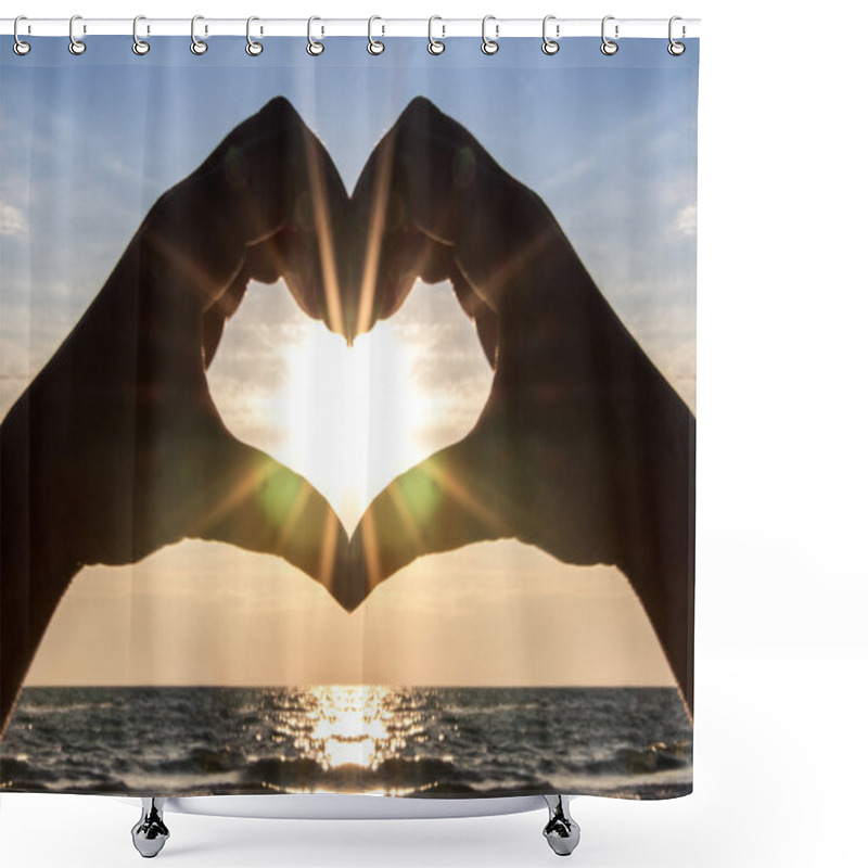 Personality  Heart-3 Shower Curtains