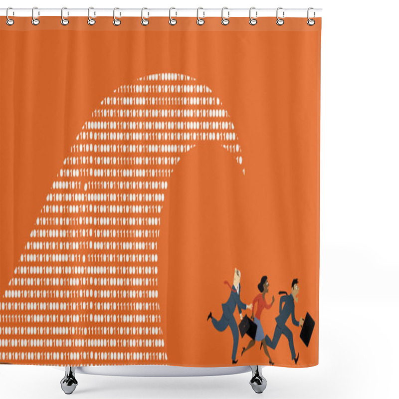 Personality  Big Data Problems Shower Curtains