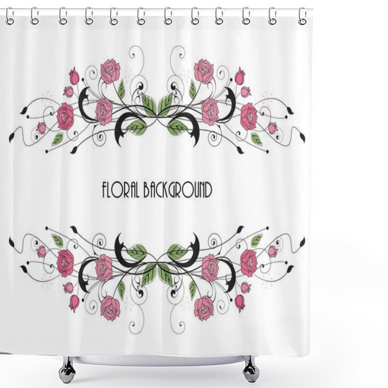 Personality  Roses 1 Shower Curtains