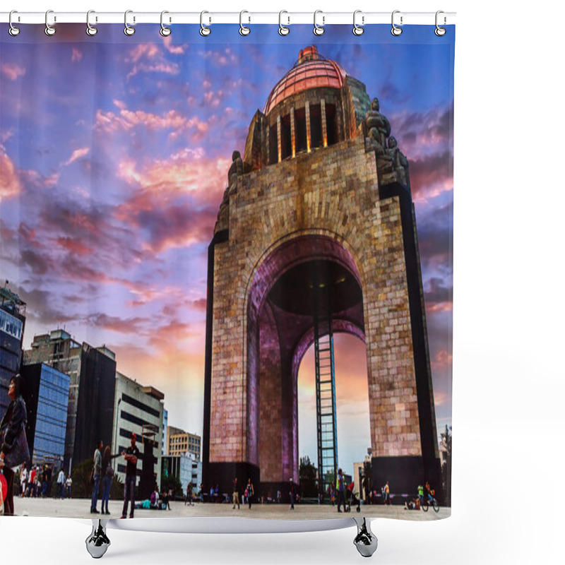 Personality  Monumento A La Revolucion Shower Curtains