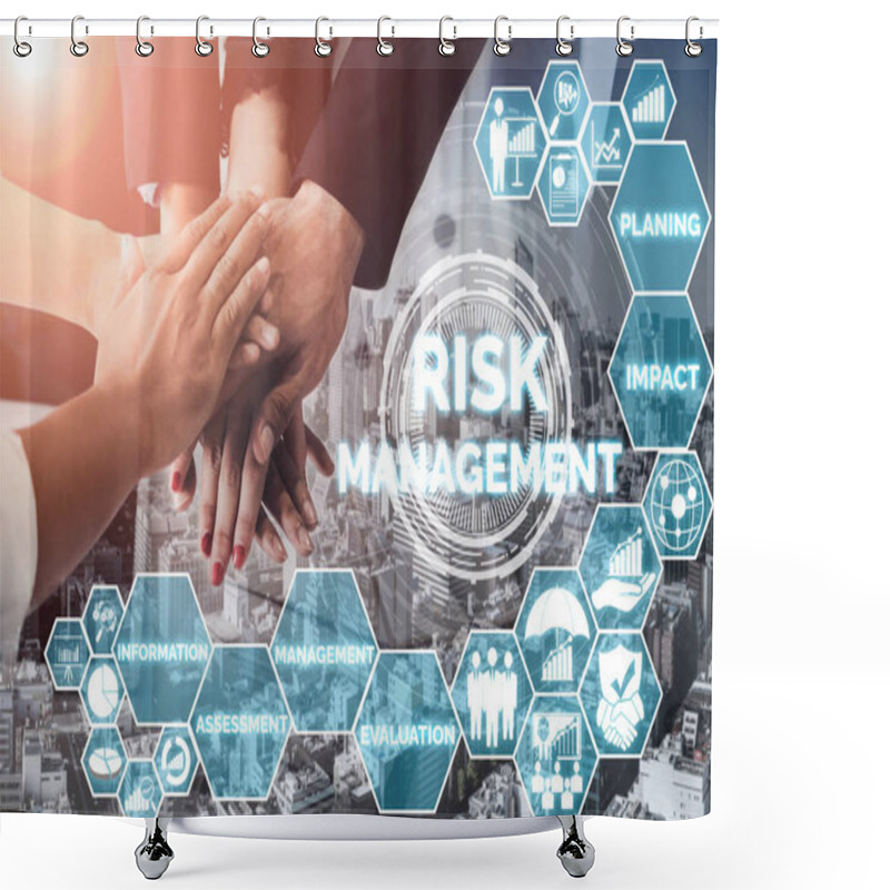 Personality  Risk Management And Assessment For Busines Shower Curtains