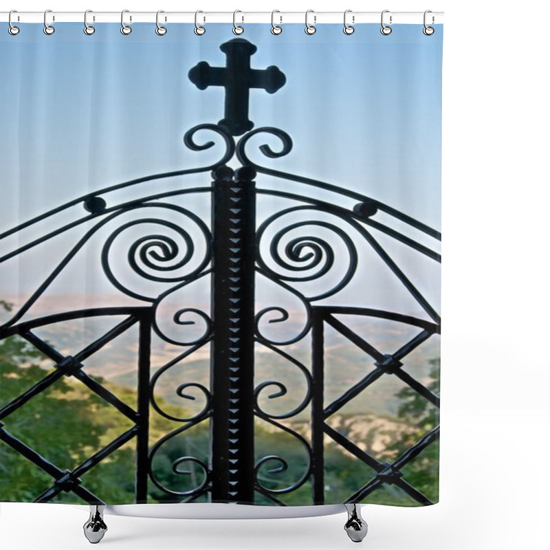 Personality  The Church Gates. Shower Curtains