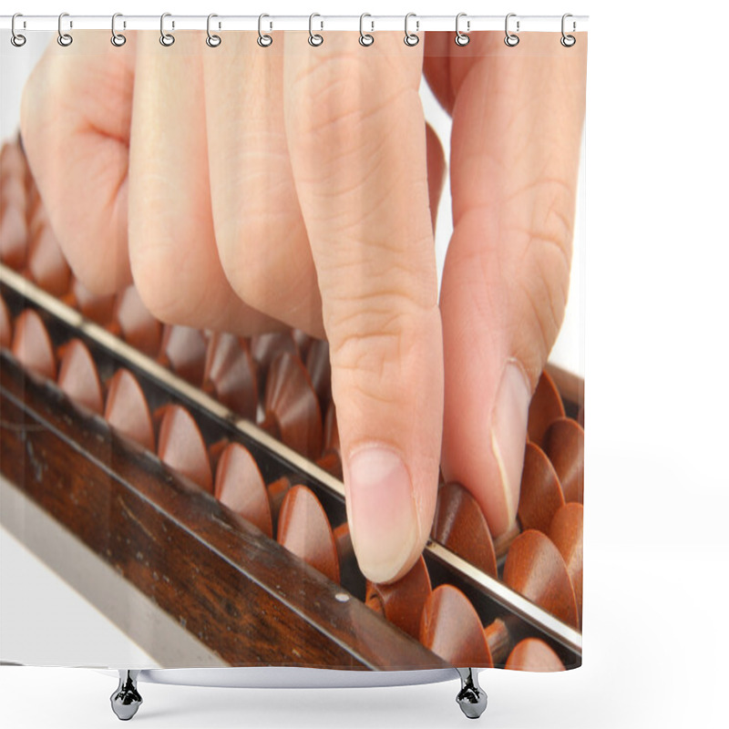 Personality  Abacus Shower Curtains