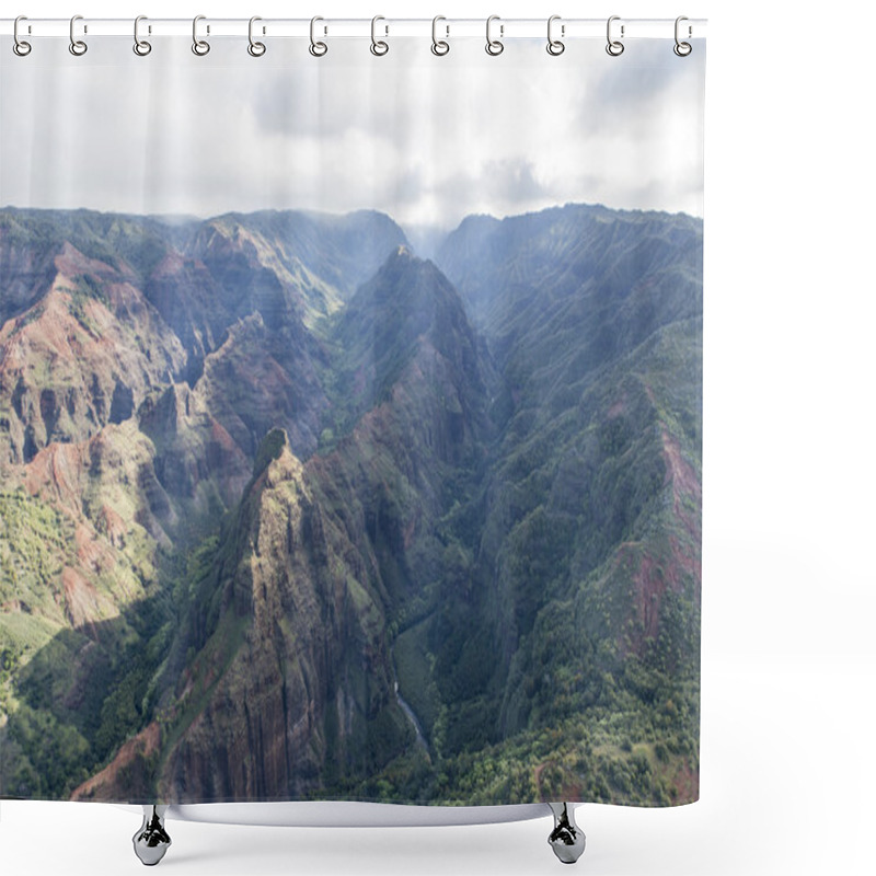 Personality  Beautiful Part Of Earth - Waimea Canyon, Kauai, Hawaii Shower Curtains