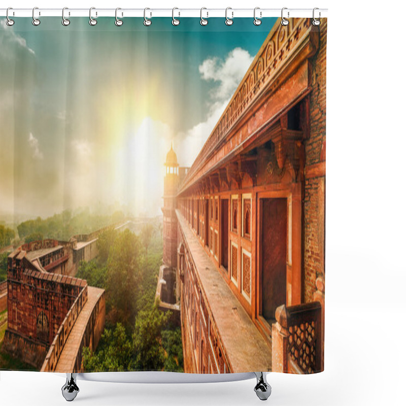 Personality  Agra Fort. Agra, Uttar Pradesh, India, Asia. Shower Curtains