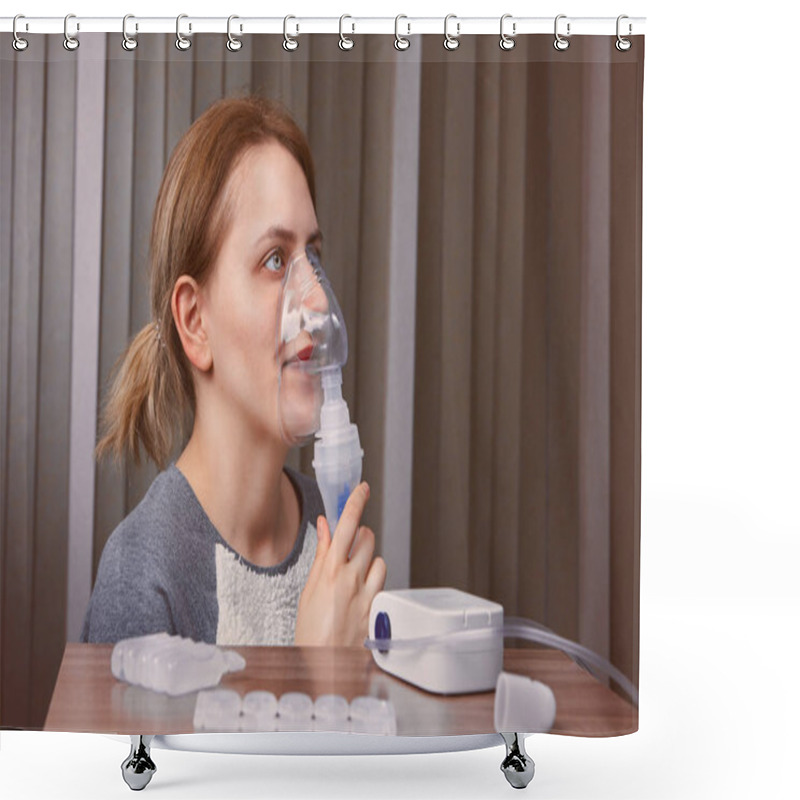 Personality  Nebulizer Chamber Helps With Asthma. Shower Curtains