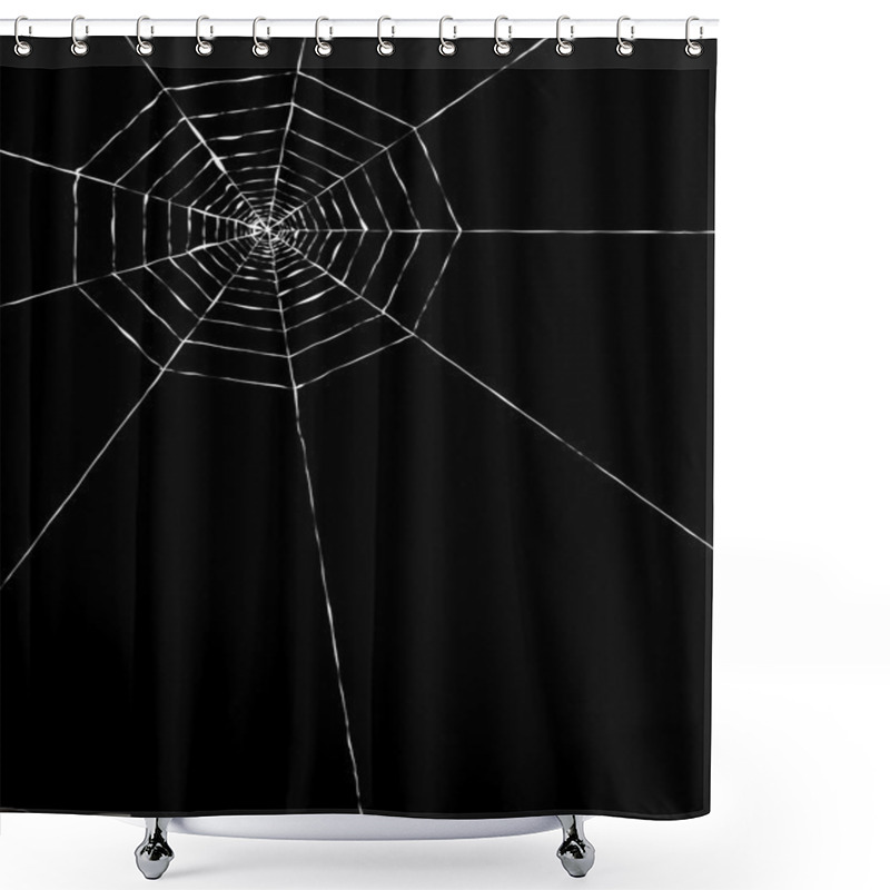 Personality  Spider Web Shower Curtains