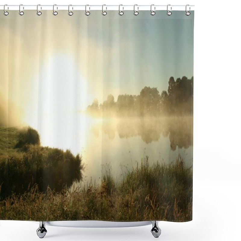 Personality  Summer Sunrise Shower Curtains