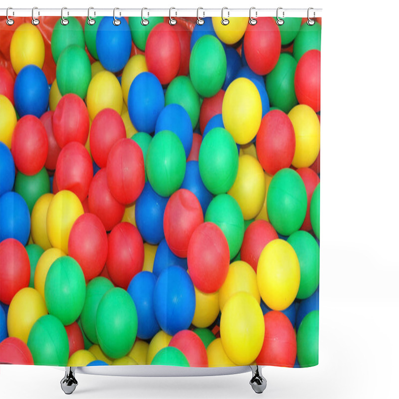 Personality  Playground Toys Shower Curtains