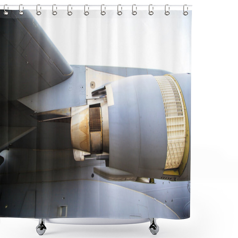 Personality  Air Show Shower Curtains