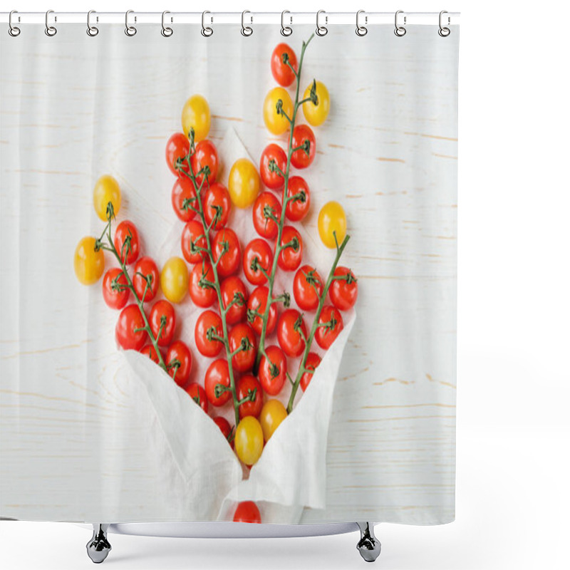 Personality  Fresh Ripe Tomatoes   Shower Curtains