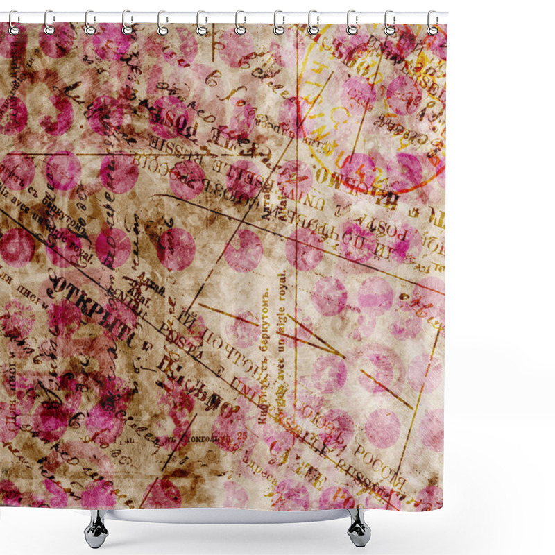 Personality  Abstract Beautiful Background In The Style Of Mixed Media Shower Curtains