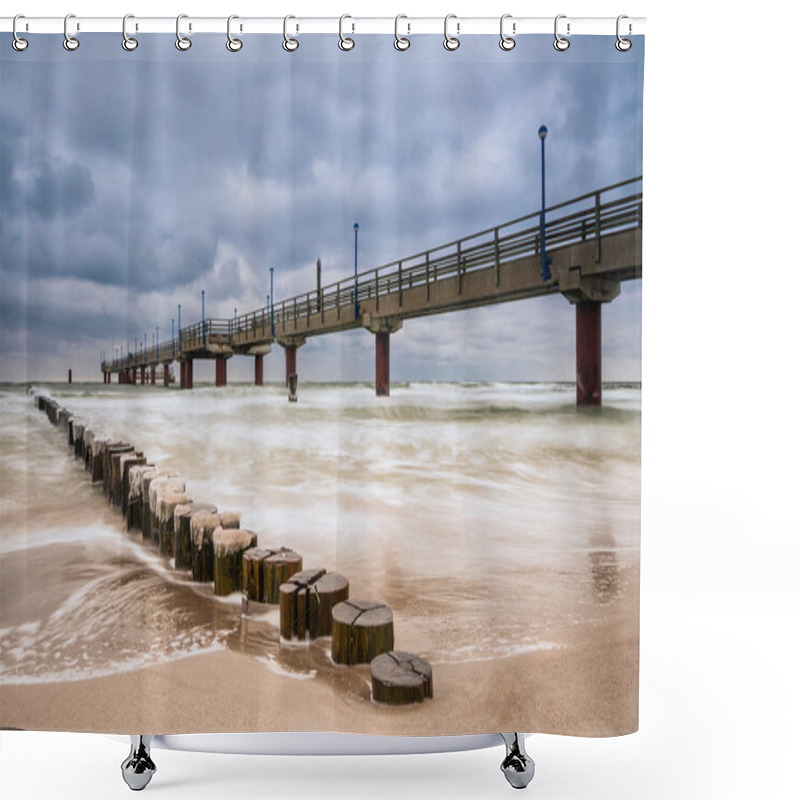 Personality  Baltic Sea Shower Curtains