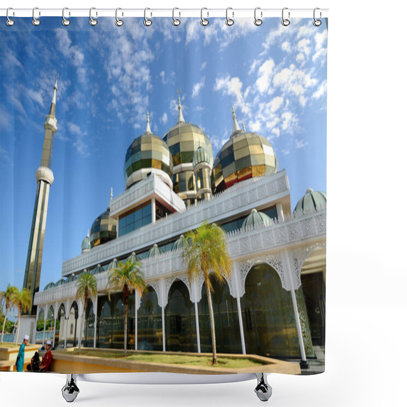 Personality  Crystal Mosque In Terengganu, Malaysia Shower Curtains