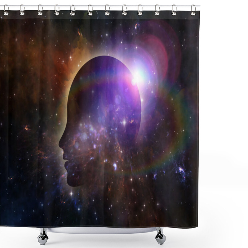 Personality  Beyond The Mind Shower Curtains