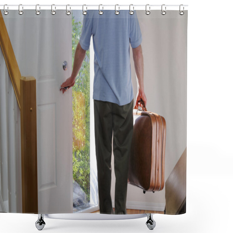 Personality  Leaving Home Shower Curtains