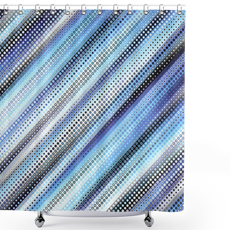 Personality  Geometric Abstract Pattern. Shower Curtains